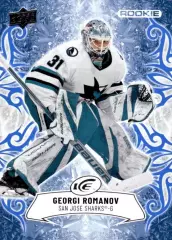 Карточка NHL Georgi Romanov San Jose Sharks/ Георгий Романов Сан-Хосе НХЛ