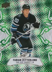 Карточка NHL Fabian Zetterlund San Jose Sharks/Фабиан Зеттерлунд Сан-Хосе НХЛ