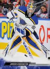 Карточка NHL Jordan Binnington St. Louis Blues/ Джордан Биннингтон Сент-Луис НХЛ