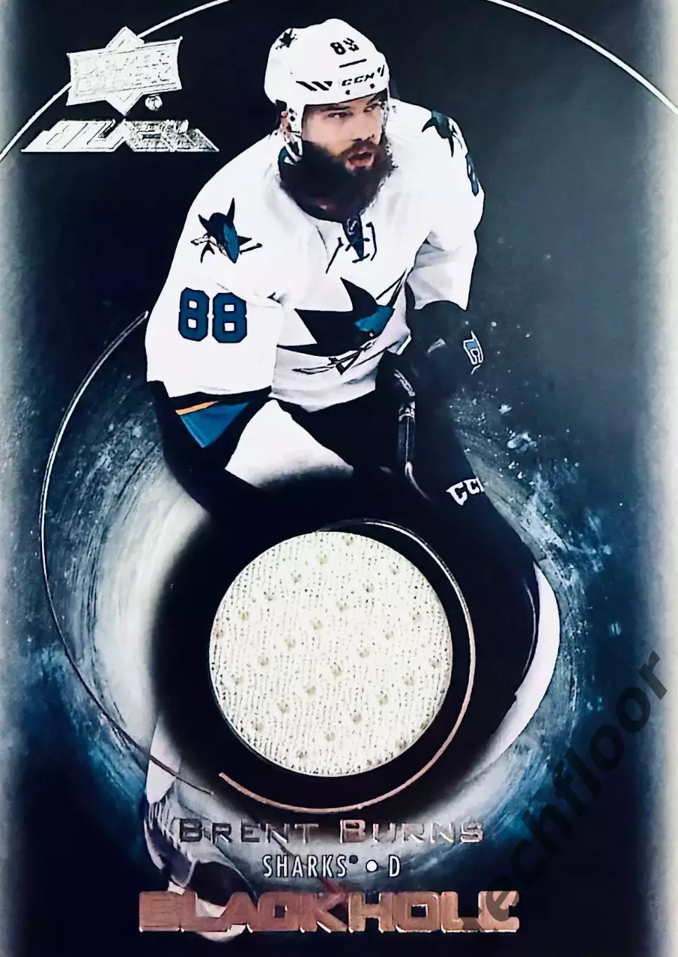 Карточка NHL Brent Burns San Jose Sharks /Брент Бернс Сан-Хосе НХЛ