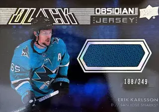 Карточка NHL Erik Karlsson San Jose Sharks /Эрик Карлссон Сан-Хосе НХЛ