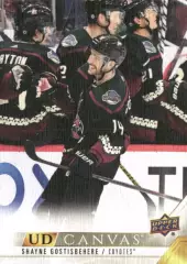 Карточка Canvas NHL Shayne Gostisbehere Arizona Coyotes/Шейн Гостисбеер Аризона