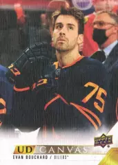 Карточка Canvas NHL Evan Bouchard Edmonton Oilers/Эван Бушар Эдмонтон НХЛ