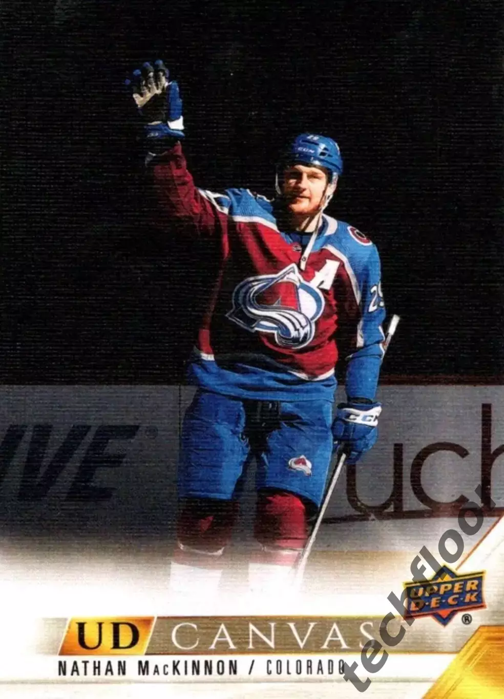 Карточка Canvas NHL Nathan MacKinnon Colorado Avalanche/Натан Маккиннон Колорадо
