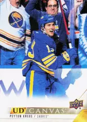 Карточка Canvas NHL Peyton Krebs Buffalo Sabres/Пейтон Кребс Баффало НХЛ
