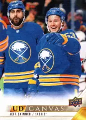 Карточка Canvas NHL Jeff Skinner Buffalo Sabres/Джефф Скиннер Баффало НХЛ