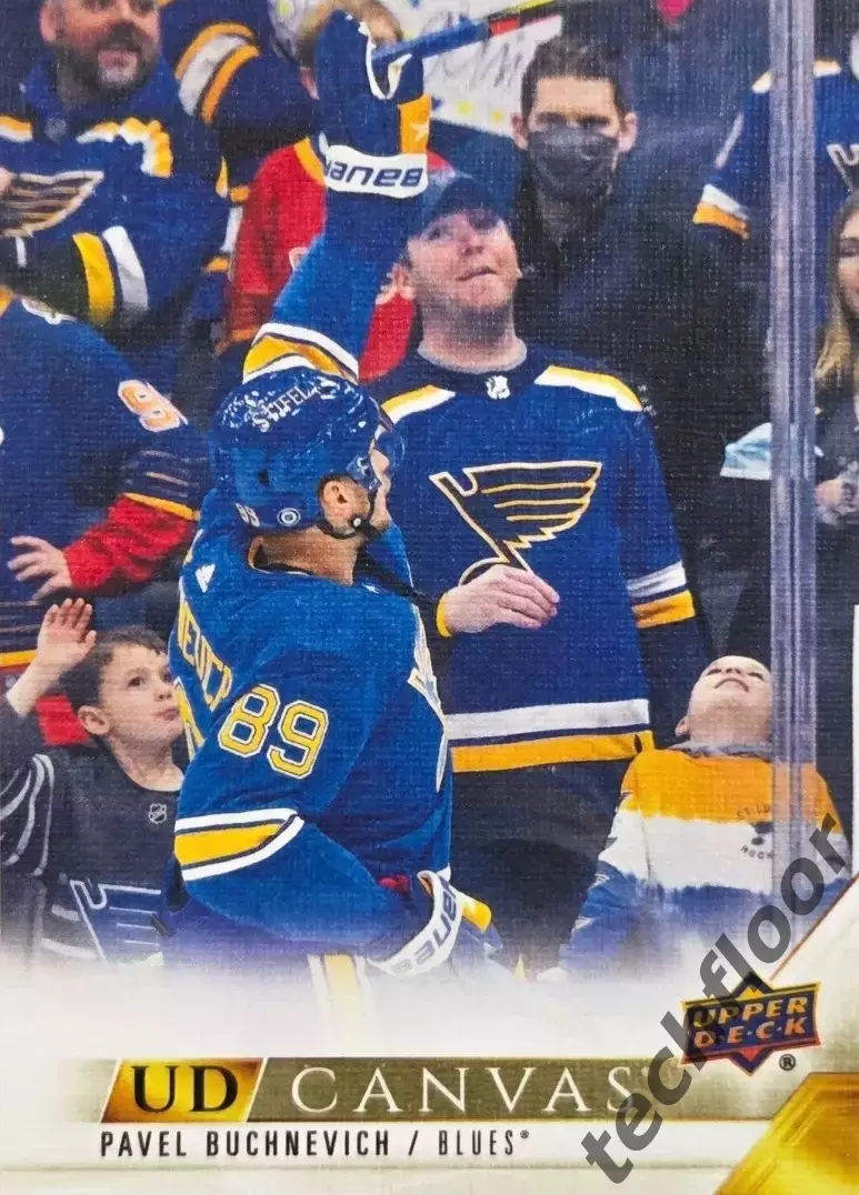 Карточка Canvas NHL Pavel Buchnevich St. Louis Blues/Павел Бучневич Сент-Луис