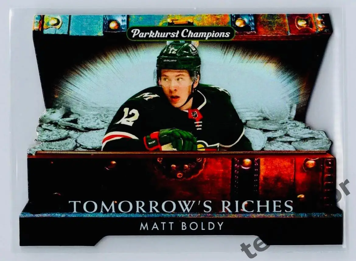 Карточка NHL Matt Boldy Minnesota Wild/Мэттью Болди Миннесота Уайлд НХЛ