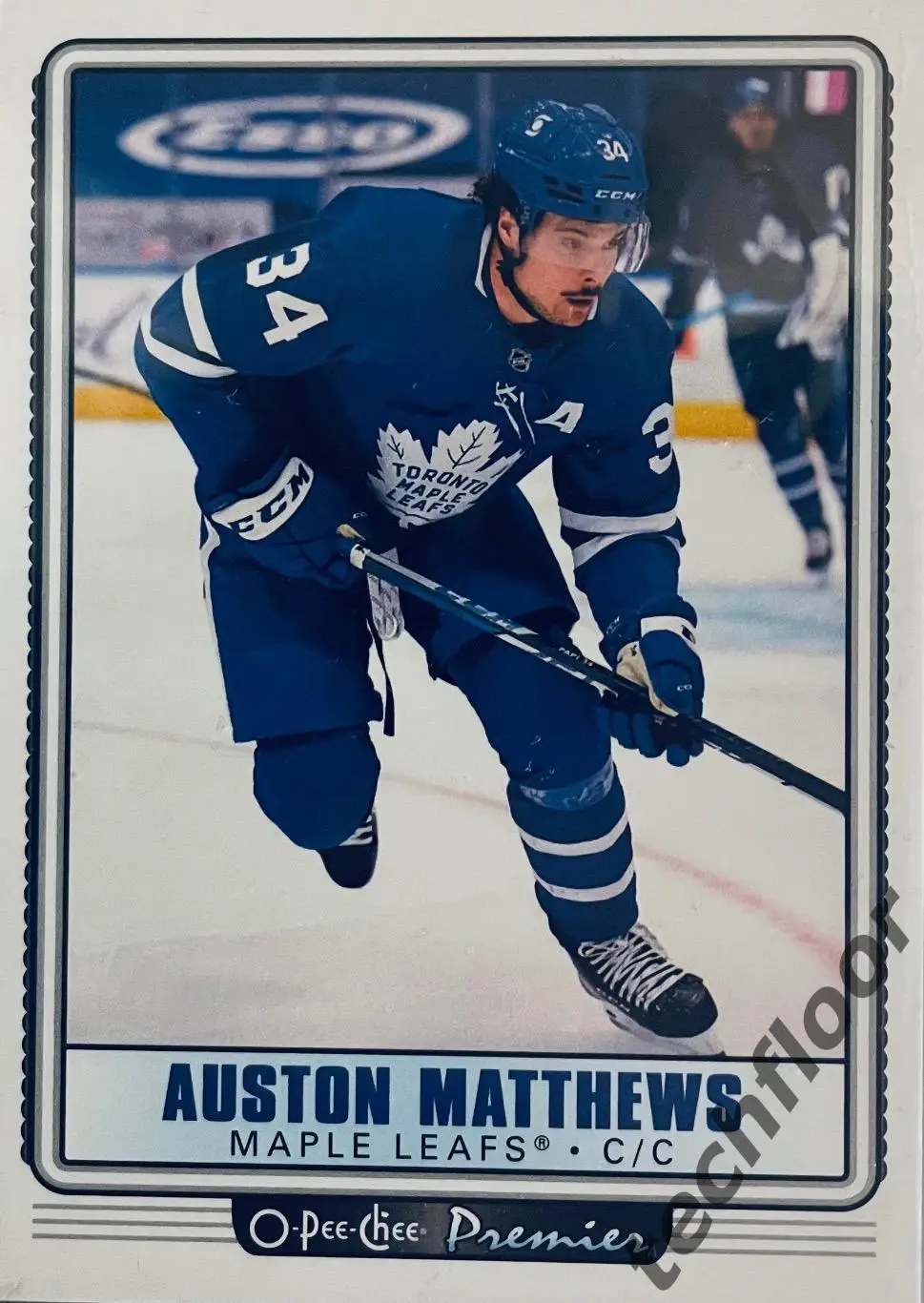 Карточка NHL Auston Matthews Toronto Maple Leafs/Остон Мэттьюс Торонто НХЛ