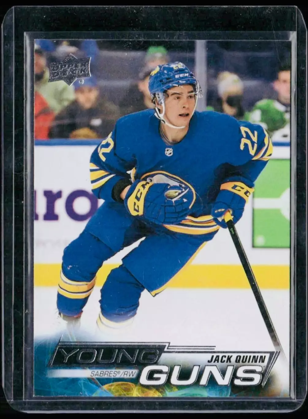 Карточка NHL Young Guns Jack Quinn Buffalo Sabres/Джек Куинн Баффало Сейбрз НХЛ