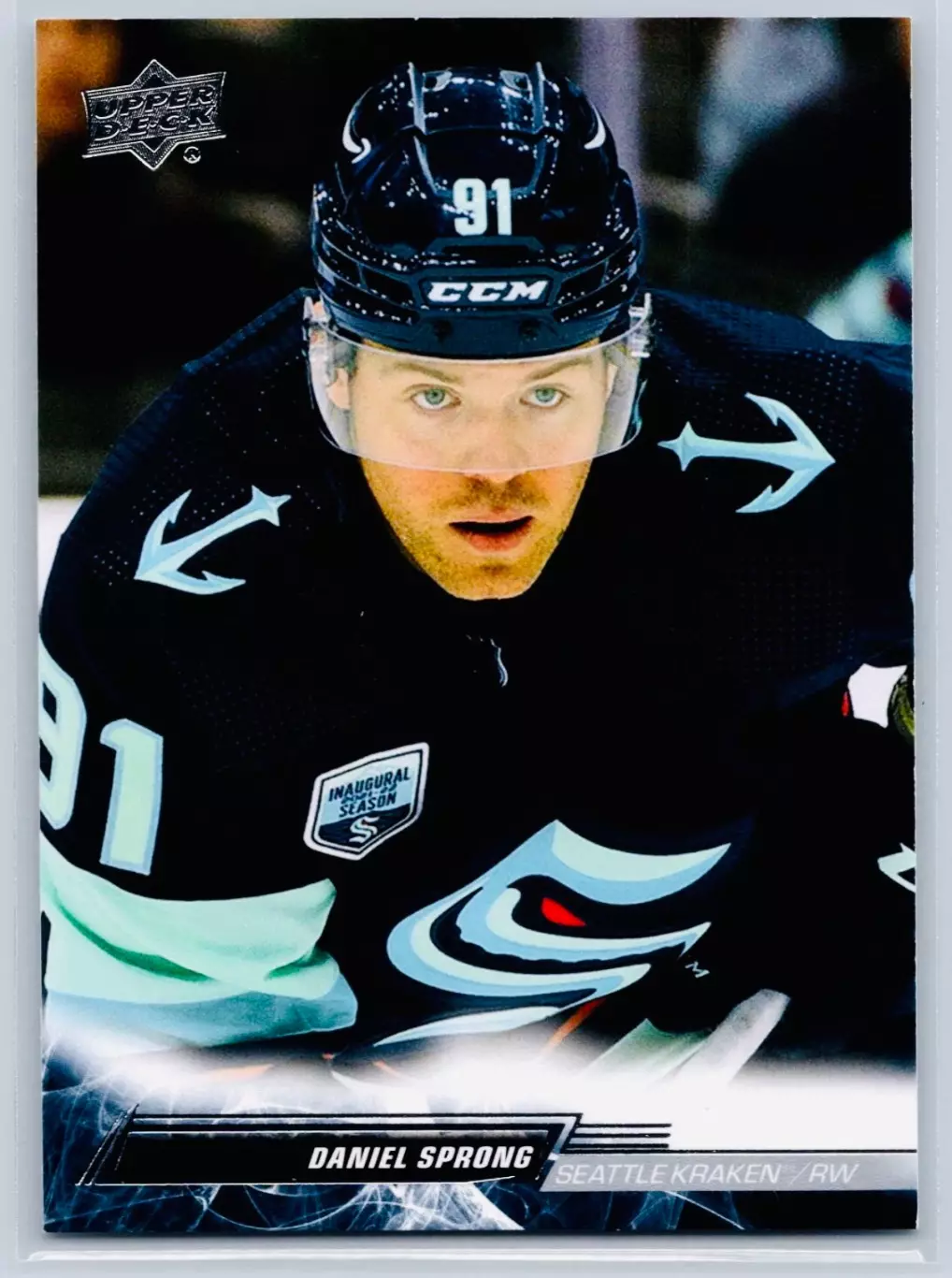 Карточка NHL Daniel Sprong Seattle Kraken/Даниэл Спронг Сиэтл Кракен НХЛ