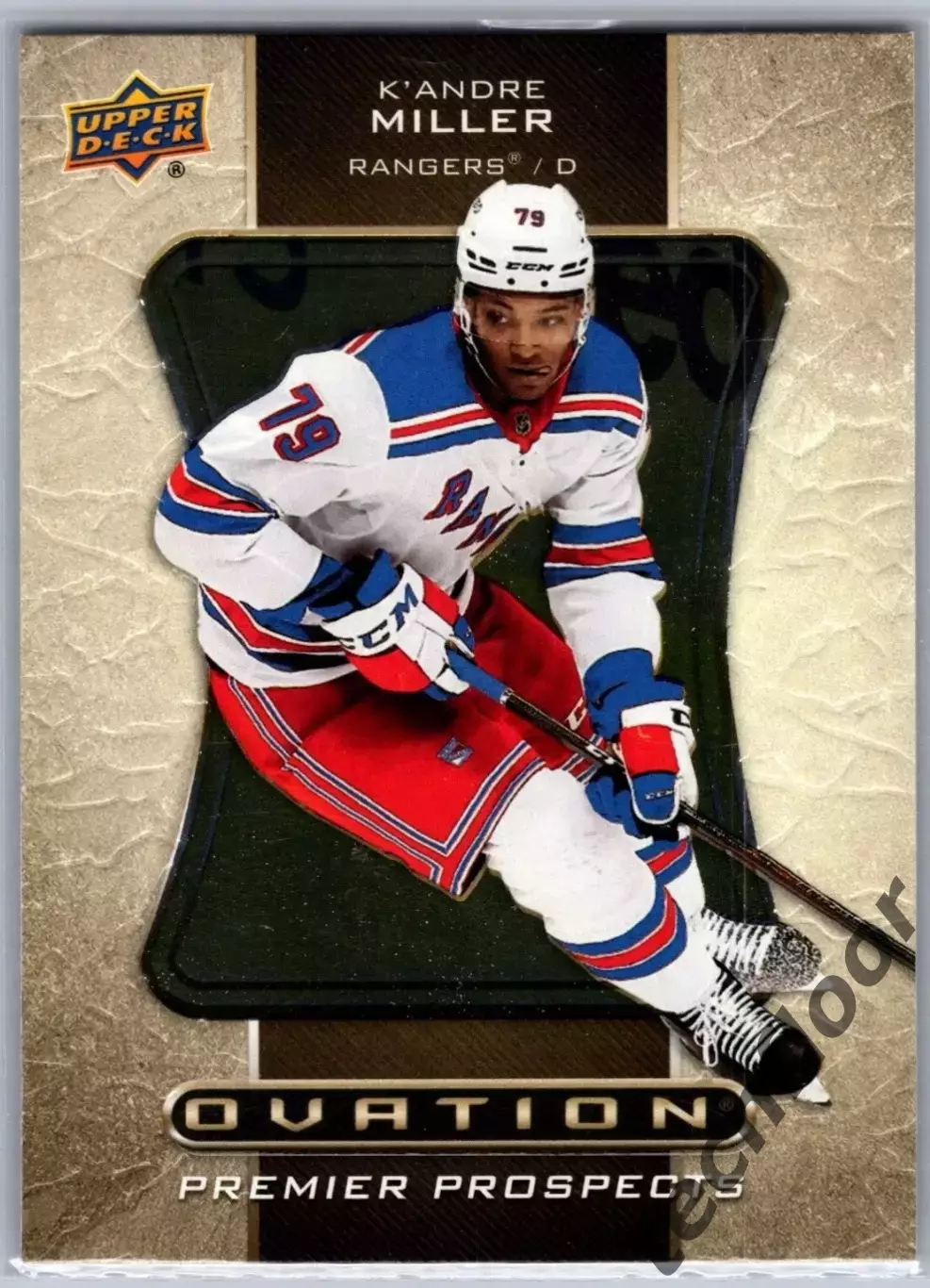 Карточка NHL K. Andre Miller New York Rangers