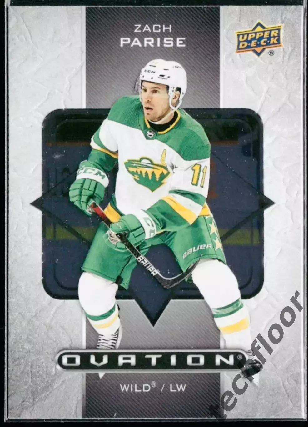 Карточка NHL Zach Parise Minnesota Wild