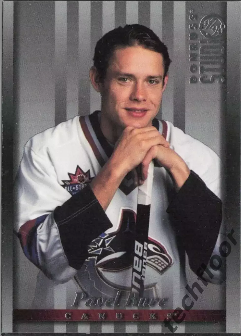 Карточка NHL Pavel Bure Vancouver Canucks / Павел Буре Ванкувер