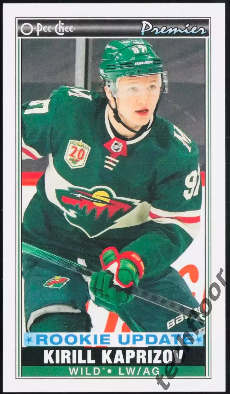 Карточка NHL Kirill Kaprizov Minnesota