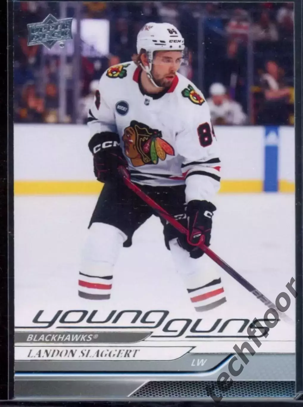 Карточка NHL Landon Slaggert Chicago Blackhawks