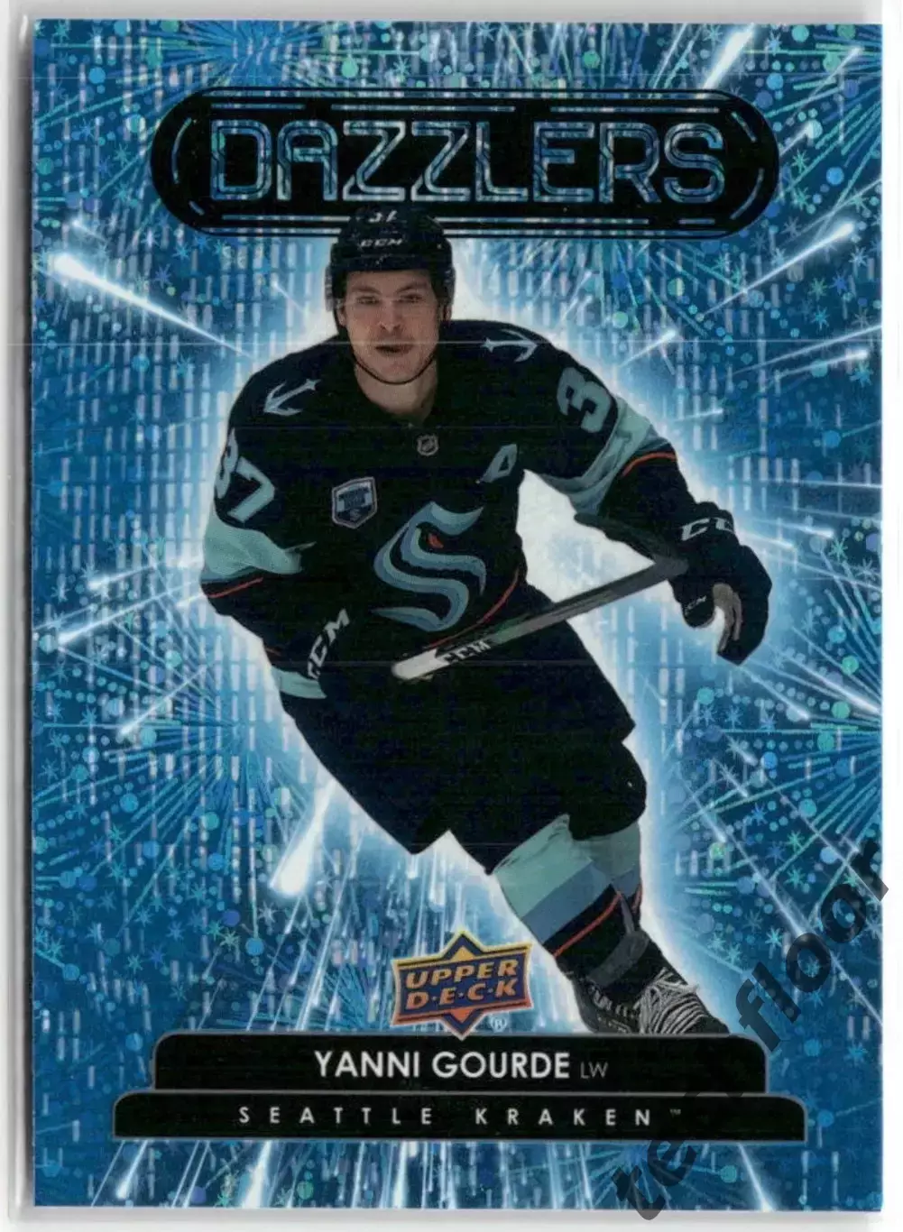 Карточка NHL Yanni Gourde Seattle Kraken