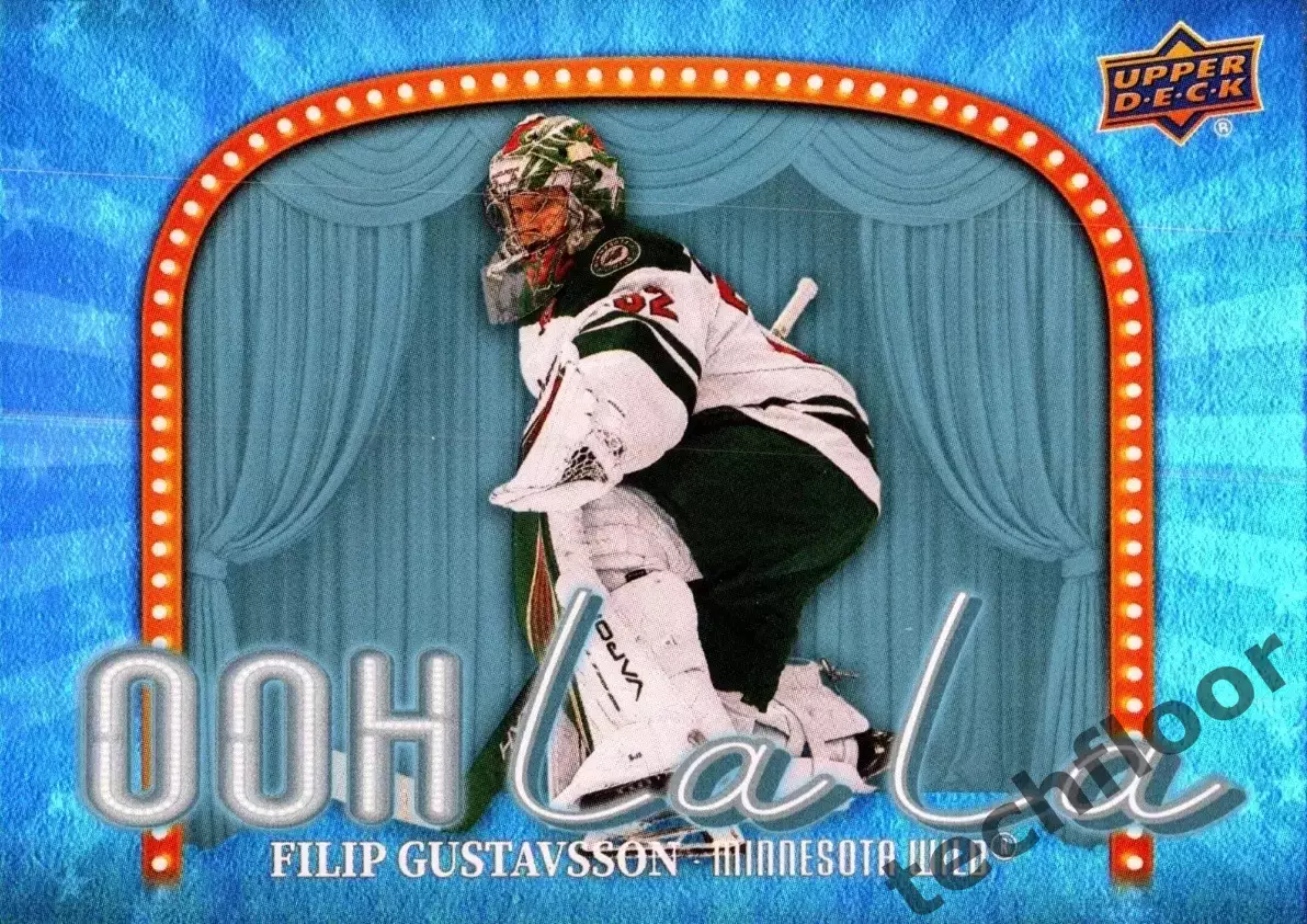 Карточка NHL Filip Gustavsson Minnesota Wild
