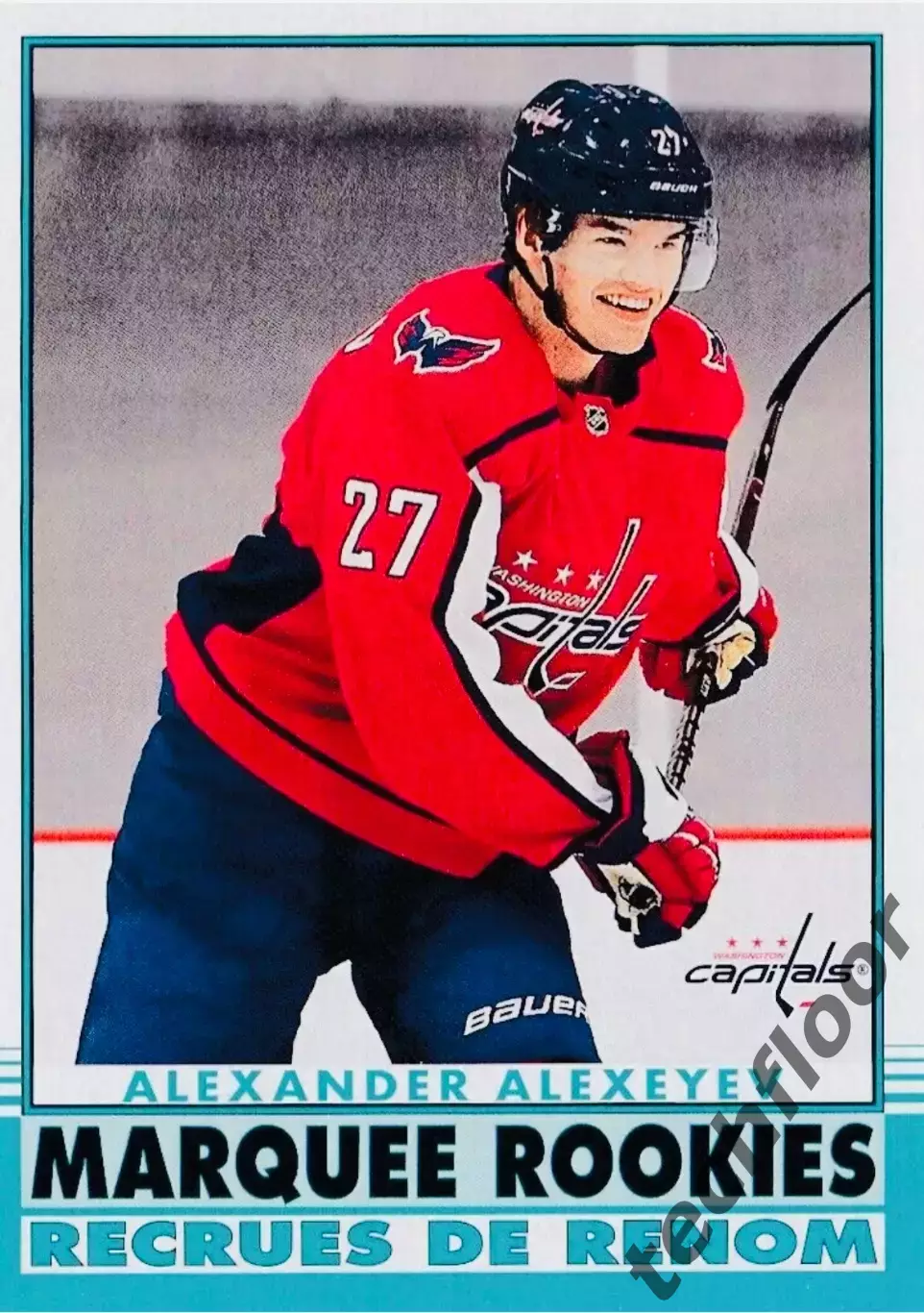 Карточка NHL Alexander Alexeyev Washington Capitals