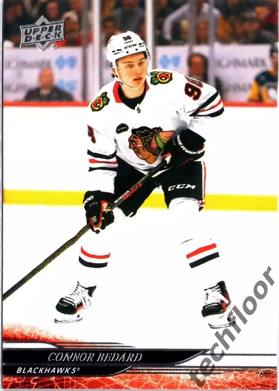 Карточка NHL Connor Bedard Chicago Blackhawks