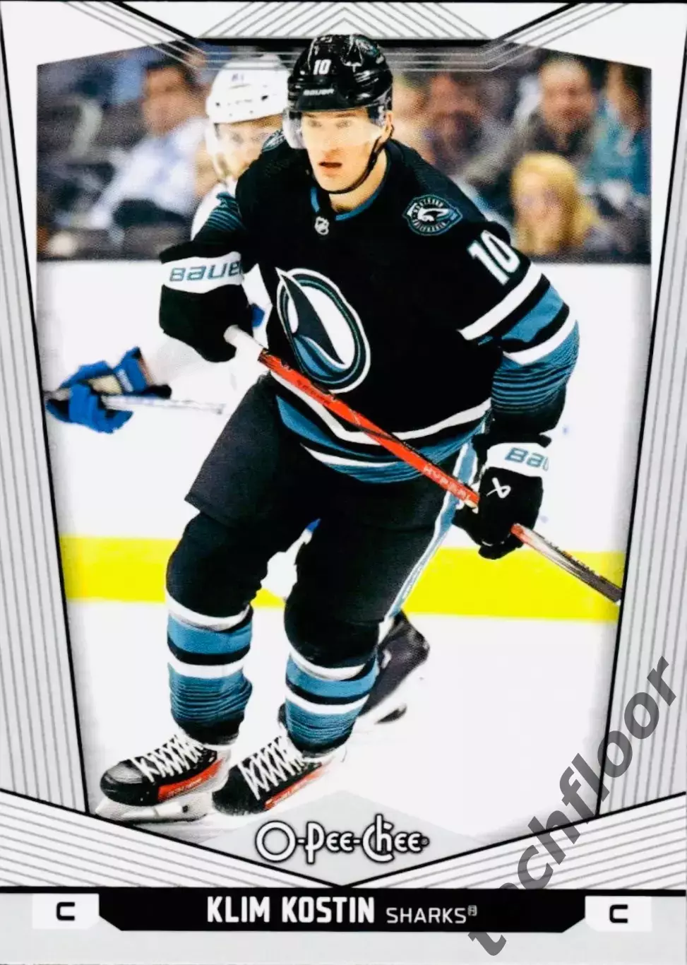 Карточка NHL Klim Kostin San Jose Sharks