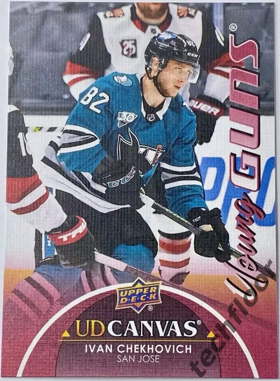 Карточка NHL Ivan Chekhovich San Jose Sharks/Иван Чехович