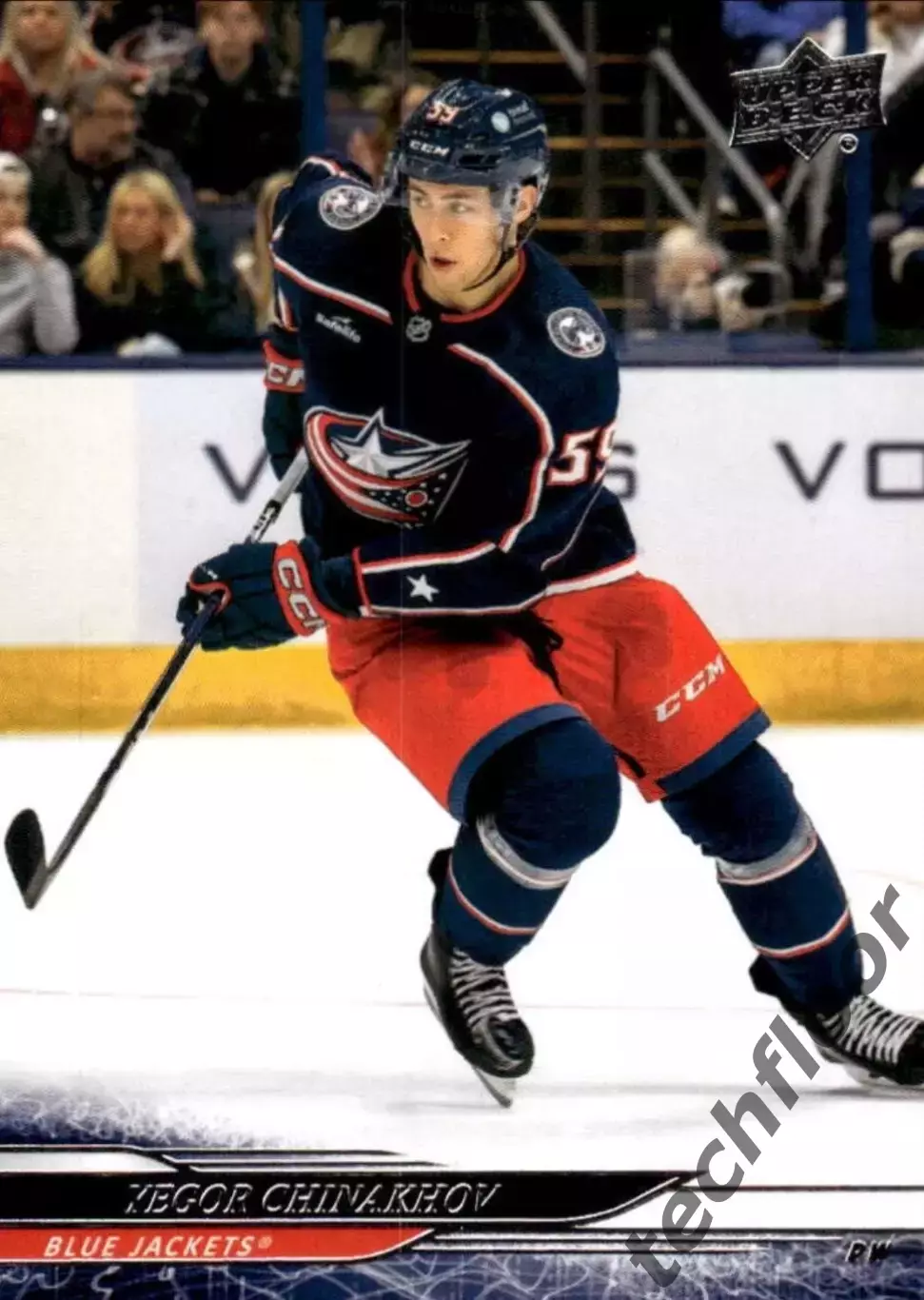 Карточка NHL Yegor Chinakhov Columbus Blue Jackets/Егор Чинахов Коламбус НХЛ