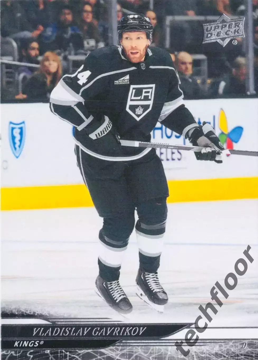 Карточка NHL Vladislav Gavrikov LA Kings/Владислав Гавриков Лос-Анджелес НХЛ