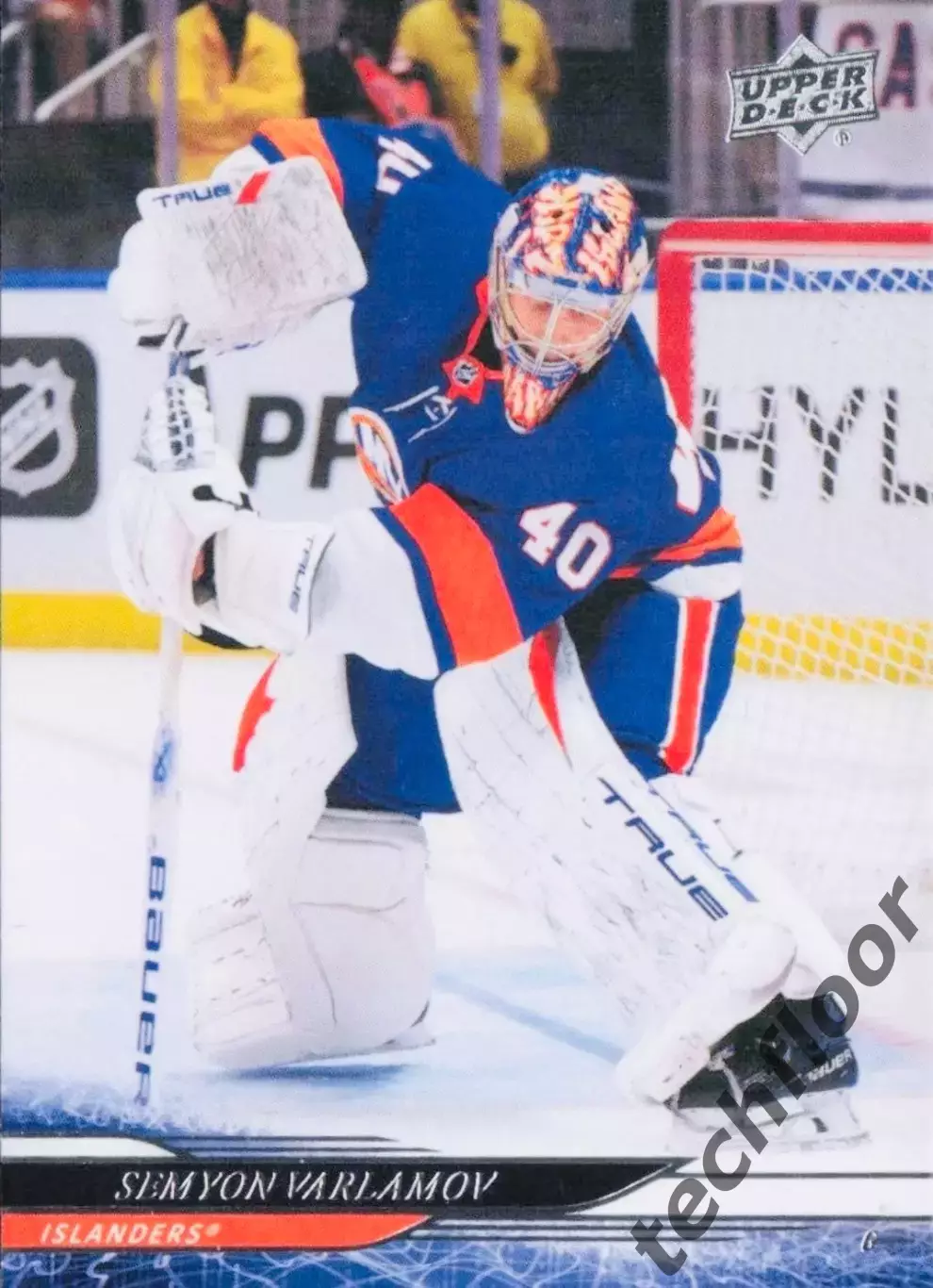Карточка NHL Semyon Varlamov New York Islanders/Семен Варламов НХЛ