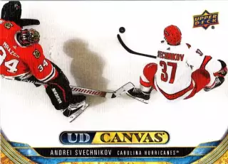 Карточка NHL Andrei Svechnikov Carolina Hurricanes/Андрей Свечников Каролина НХЛ