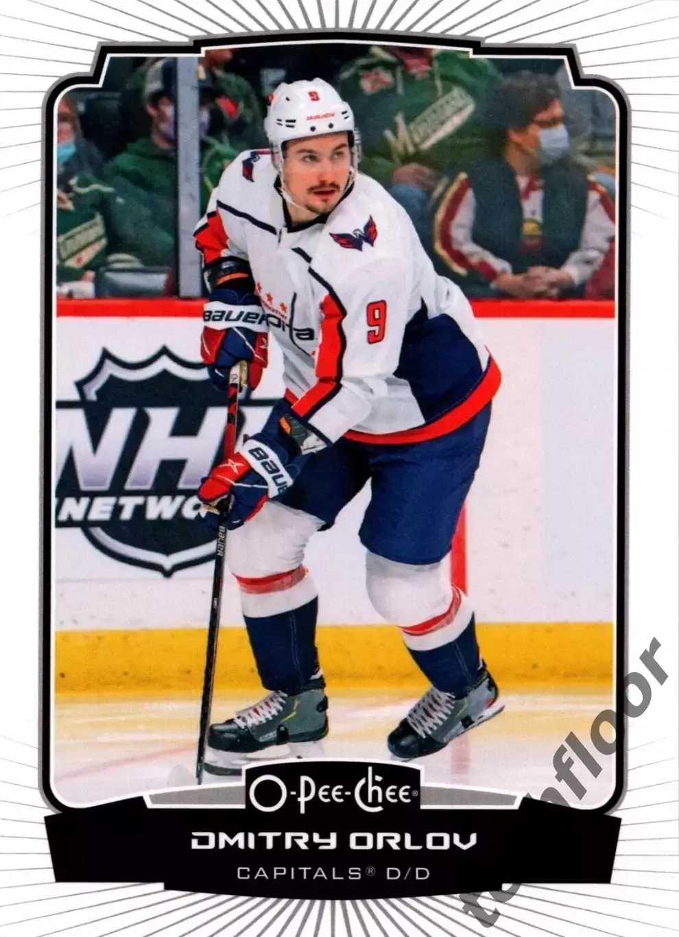 Карточка NHL Dmitry Orlov Washington Capitals/Дмитрий Орлов Вашингтон НХЛ