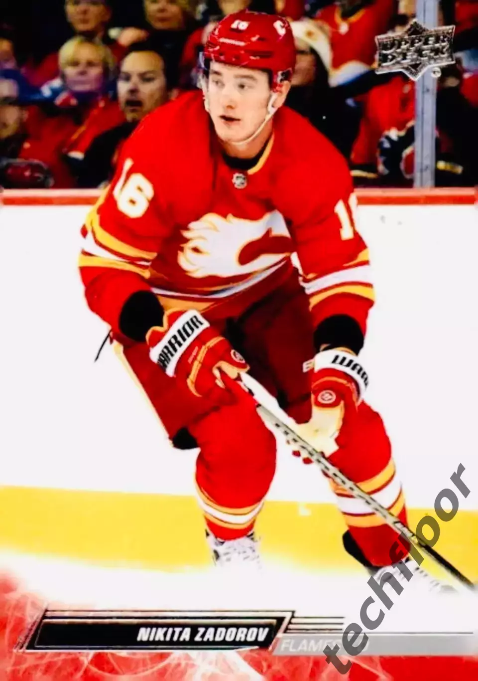 Карточка NHL Nikita Zadorov Calgary Flames/Никита Задоров Калгари НХЛ