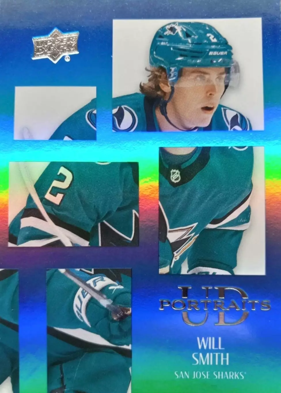 Карточка NHL Will Smith San Jose Sharks/Уилл Смит Сан-Хосе Шаркс НХЛ
