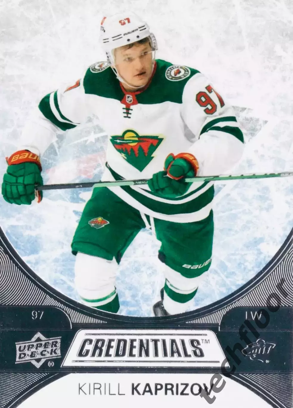 Карточка NHL Kirill Kaprizov Minnesota Wild/Кирилл Капризов Миннесота НХЛ