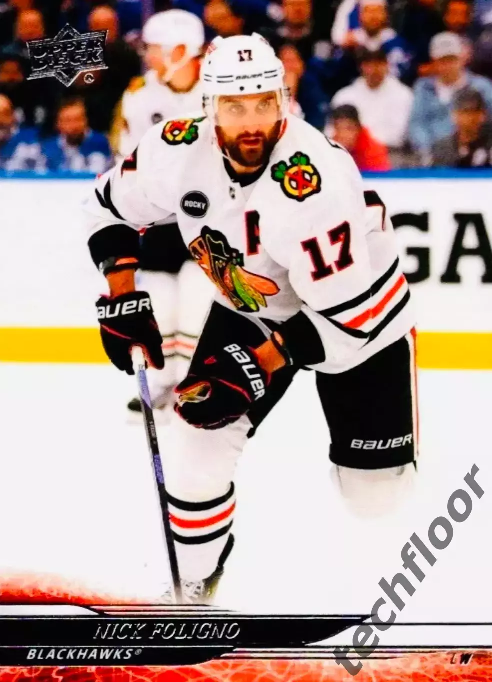 Карточка NHL Nick Foligno Chicago Blackhawks/Ник Фолиньо Чикаго НХЛ