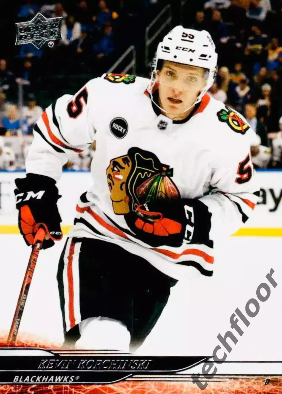 Карточка NHL Kevin Korchinski Chicago Blackhawks/Кевин Корчински Чикаго НХЛ
