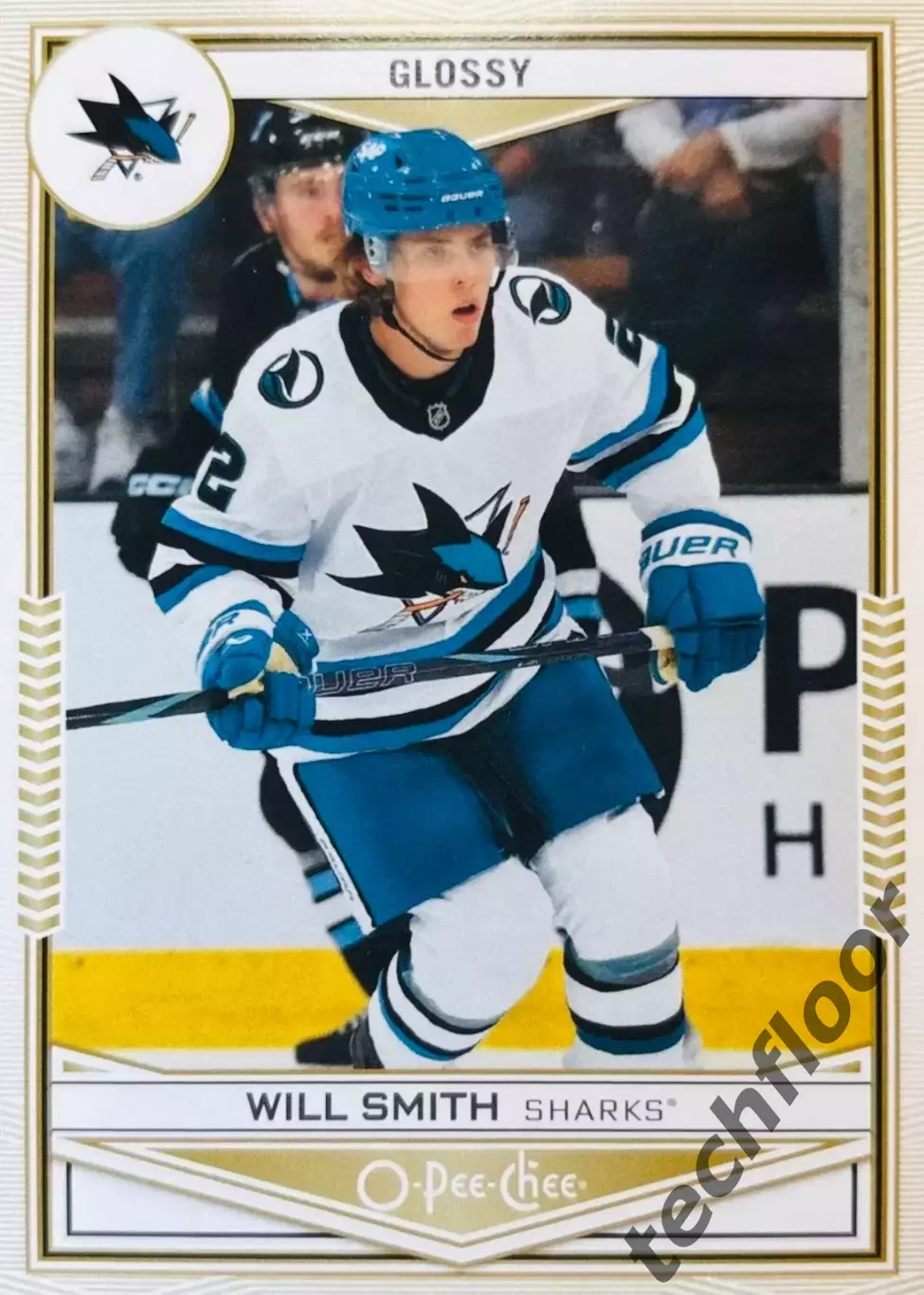 Карточка NHL Will Smith San Jose Sharks/ Уилл Смит Сан-Хосе НХЛ