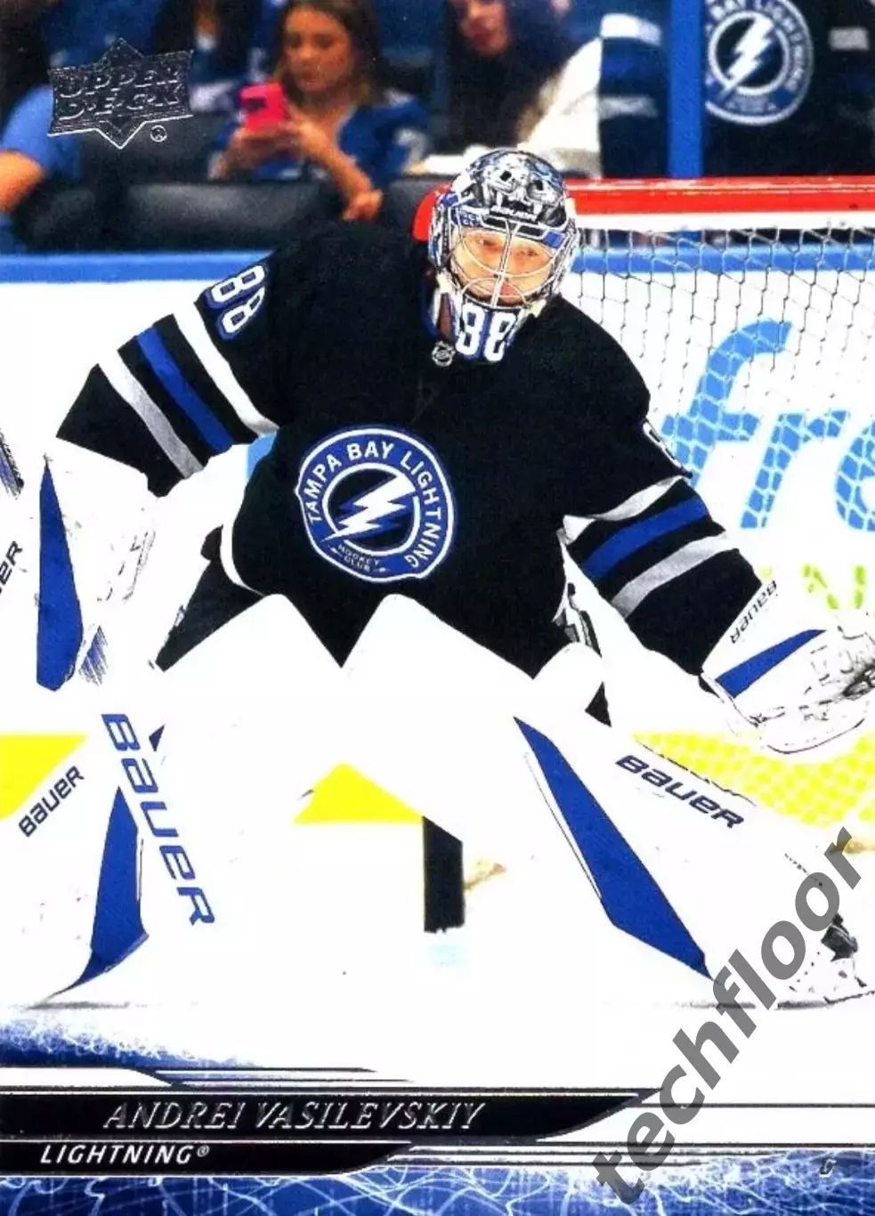 Карточка NHL Andrei Vasilevskiy Tampa Bay Lightning/Андрей Василевский Тампа НХЛ