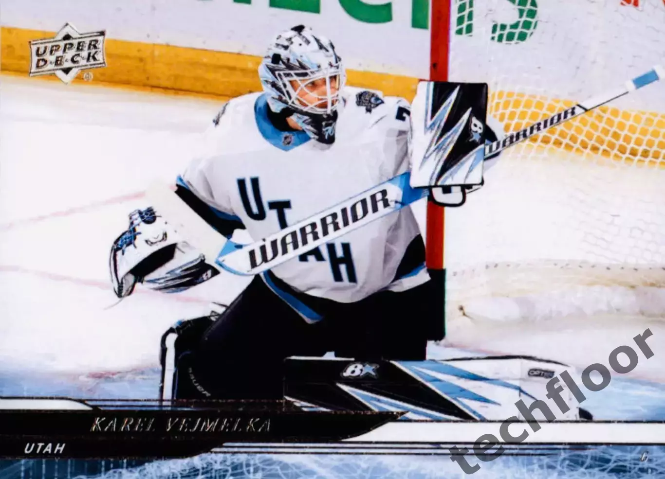 Карточка NHL Karel Vejmelka Utah Mammoth/Карел Велмейка Юта НХЛ