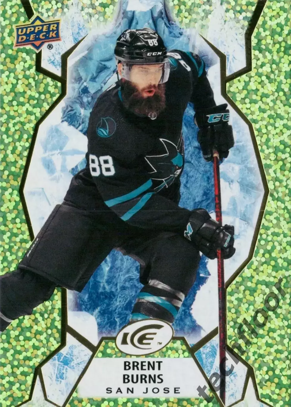 Карточка NHL Brent Burns San Jose Sharks/Брент Бернс Сан-Хосе Шаркс НХЛ