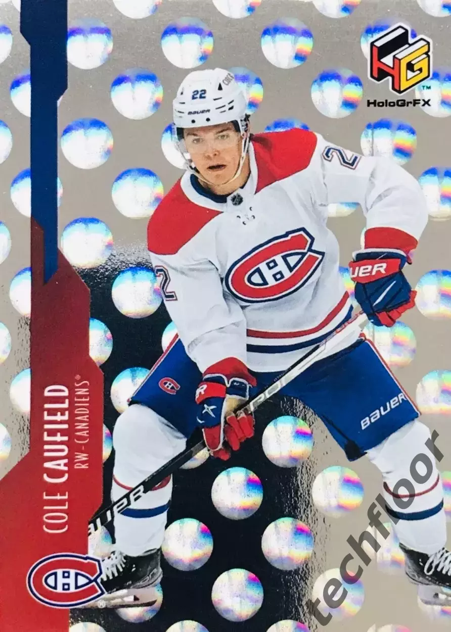 Карточка NHL Cole Caufield Montreal Canadiens/Коул Кофилд Монреаль НХЛ