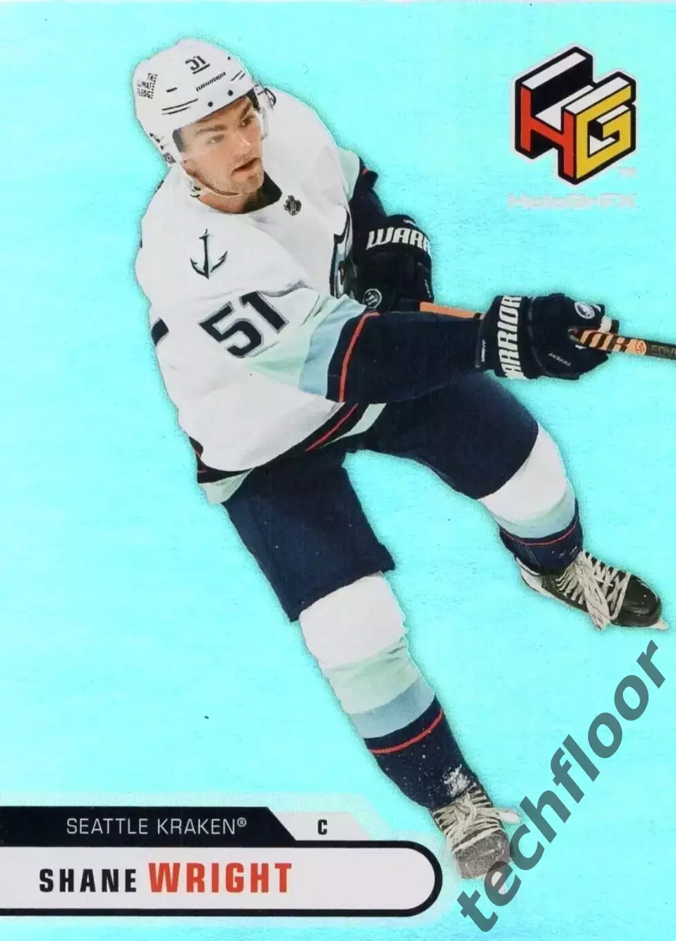 Карточка NHL Shane Wright Seattle Kraken/Шейн Райт Сиэтл Кракен НХЛ
