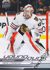 Карточка NHL Drew Commesso Chicago Blackhawks/Дрю Коммессо Чикаго НХЛ