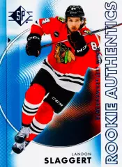 Карточка NHL Landon Slaggert Chicago Blackhawks/