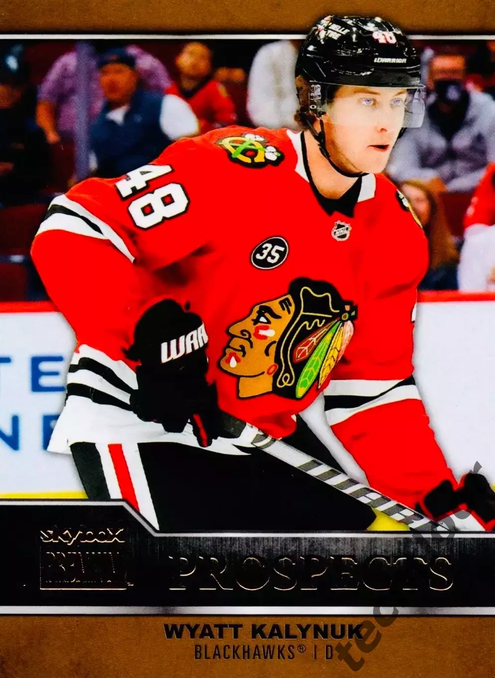 Карточка NHL Wyatt Kalynuk Chicago Blackhawks PP