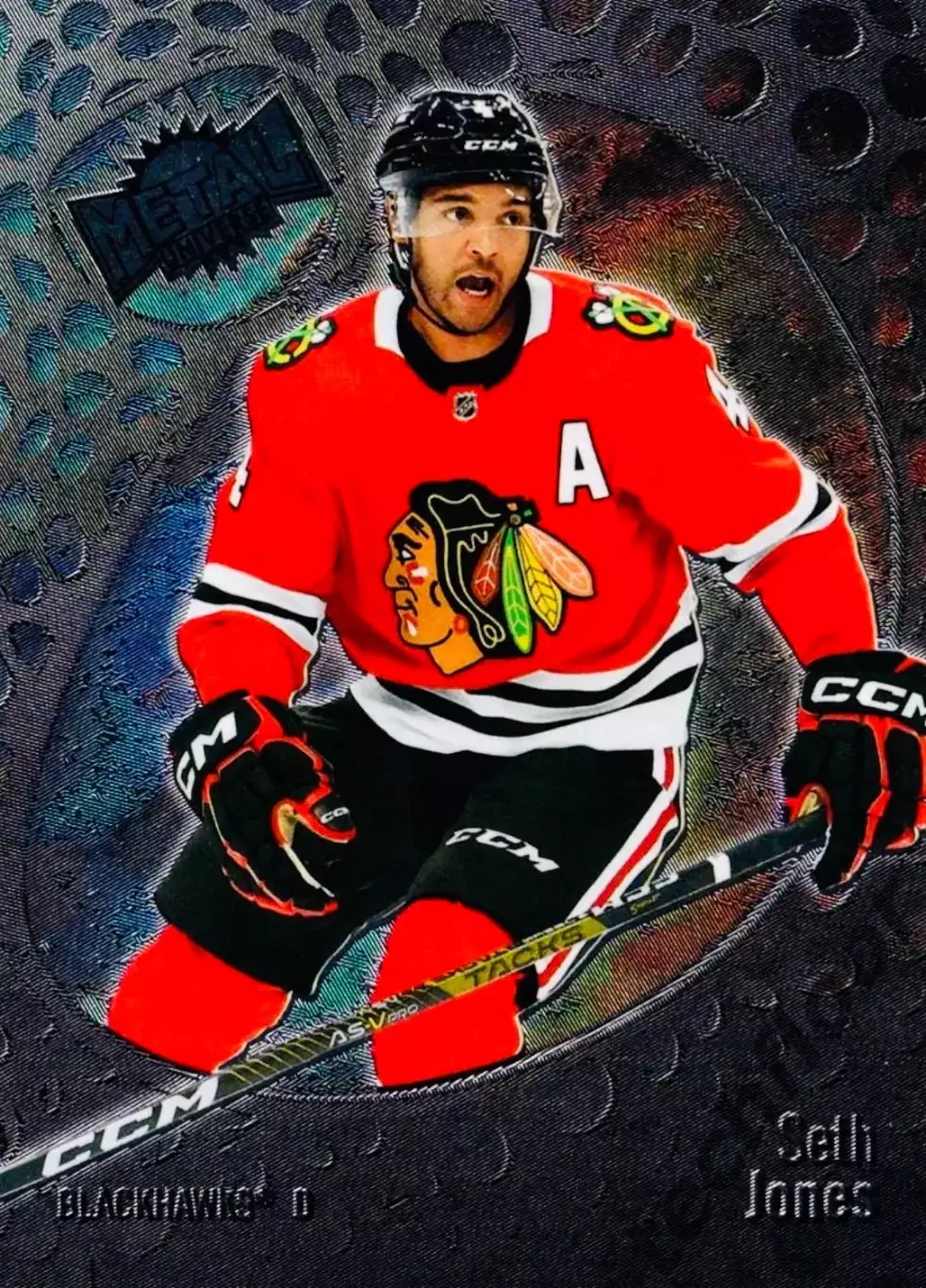 Карточка NHL Seth Jones Chicago Blackhawks/Сет Джонс Чикаго НХЛ
