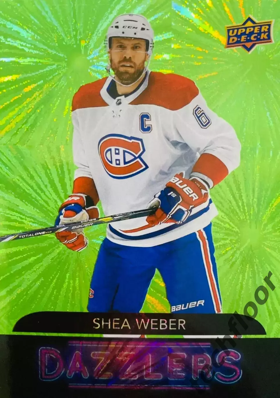 Карточка NHL Shea Weber Montreal Canadiens/Ши Уэбер Монреаль НХЛ