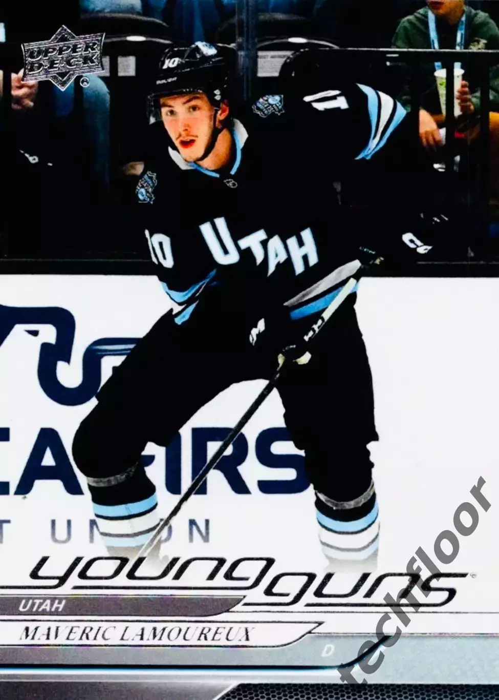 Карточка NHL Maveric Lamoureux Utah Mammoth/Маверик Ламурё Юта НХЛ