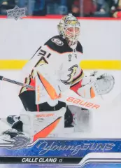 Карточка NHL Calle Clang Anaheim Ducks/ Калле Клэнг Анахайм НХЛ