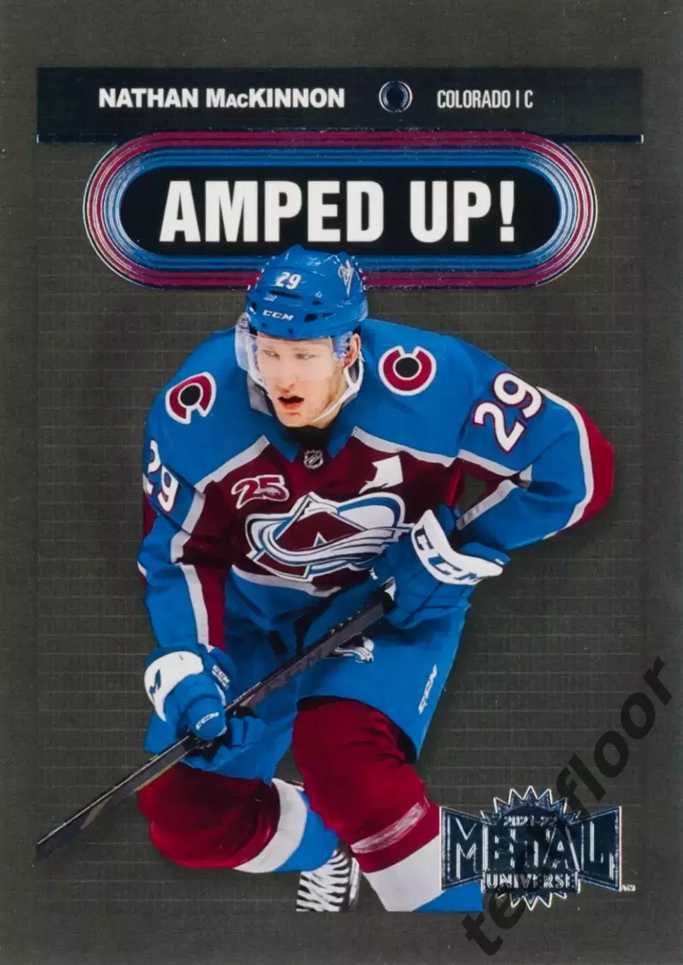 Карточка NHL Nathan MacKinnon Colorado Avalanche/Натан Маккиннон Колорадо НХЛ